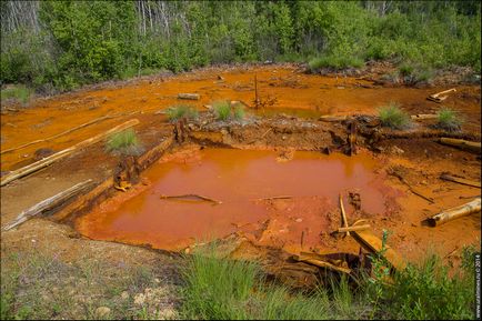 Gumehevsky mine de cupru - mine ale Uralilor