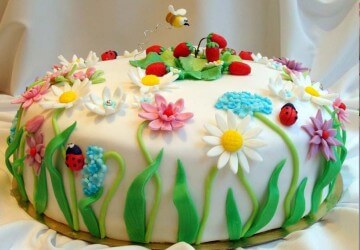 Ідеї ​​для прикраси дитячих тортів, Сударушка