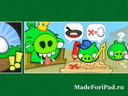 Гра bad piggies для ipad, все для ipad