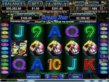 Slot machines pe tema curse - 50 de nuante de galben - stiri, glume, hrean