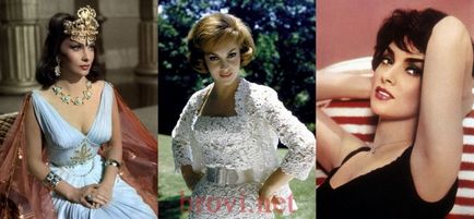 Stílus ikon Gina Lollobrigida, a stílus ikon