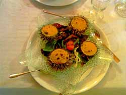 Caviar de urchin de mare