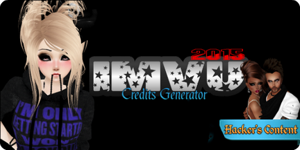 IMVU hitelek generátor Online (kredit) IMVU kredit generátor Online