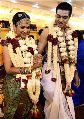 Indiai esküvő, esküvői tamil