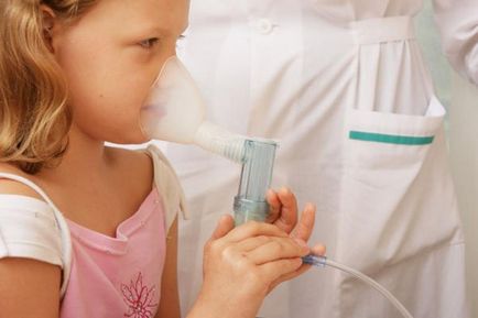 Инхалации с сода, за деца в инхалатор
