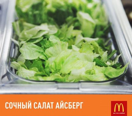 Ingrediente ale mâncărurilor dvs. preferate în McDonald's