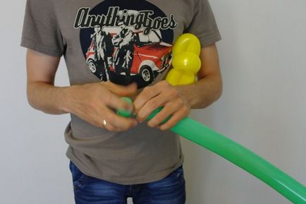 Utasítás, a mester osztály, százszorszép készült léggömbök - léggömbök myballoons