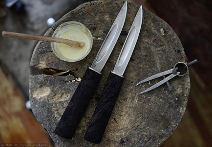 Efectuarea unui cuțit Yakut