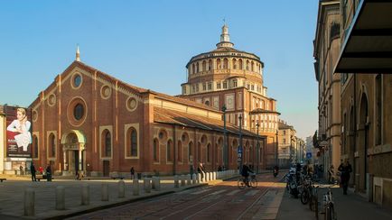 Biserica minunată din Santa Maria delle Grazie și Cina cea de taină a lui Leonardo da Vinci