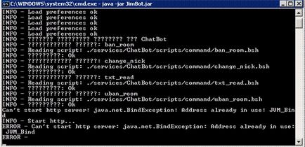 Jimbot 0 (create icq csevegés) Jimbot 0