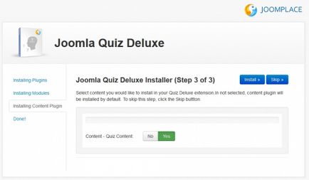 Joomla quiz deluxe - cursuri online, teste de formare și chestionare pentru joomla cu posibilitatea de vânzare