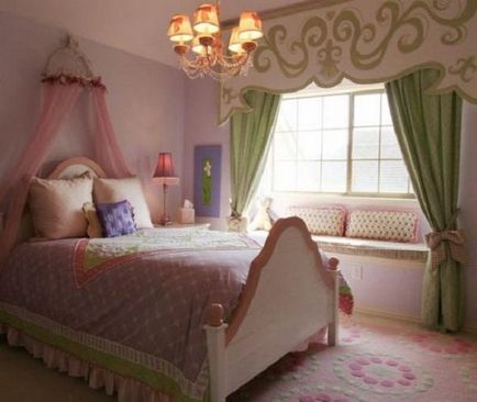 Hogy kell kinéznie egy hálószoba a lány Interior Design (ene) Úgy kell kinéznie a belső kialakítás a hálószoba a lány