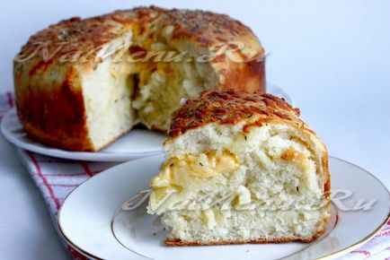 Cum să coaceți pâine de casă cu brânză