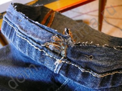 Як красиво вкоротити джинси