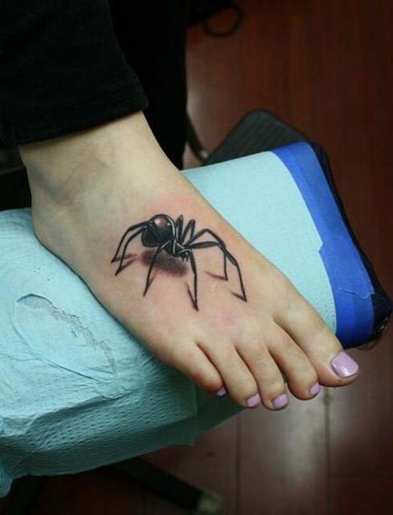 Cum de a desena un tatuaj spider în creion în etape