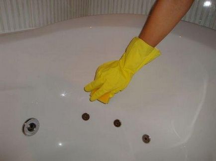 Hogyan mossuk át a fürdő használata nélkül a vegyi anyagok