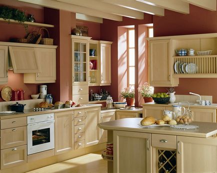 Який колір шпалер вибрати під колір кухні