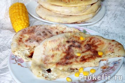 Főzni csirkecomb egy serpenyőben ropogós tempura - lépésről lépésre recept fotók