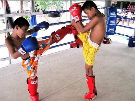 Cum se antrenează în boxul thailandez