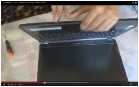 Як розібрати ноутбук acer aspire v5-572g
