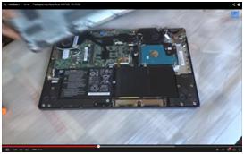 Cum de a dezasambla un laptop acer aspire v5-572g