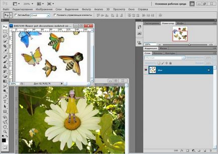 Hogyan készítsünk kollázst a programban Adobe Photoshop