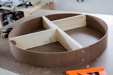 Cum sa faci un raft circular din lemn si dvp