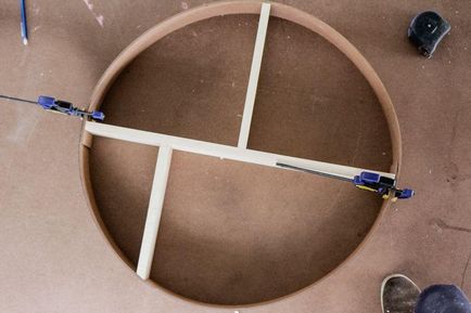 Cum sa faci un raft circular din lemn si dvp