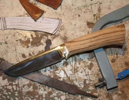 Як зробити саморобний мисливський ніж