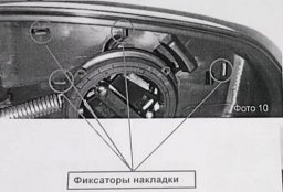 Як зняти і розібрати дзеркало заднього виду на lada vesta і xray