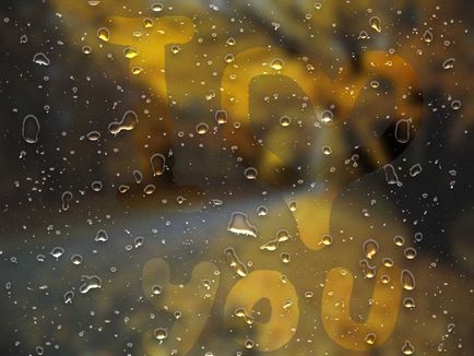 Як створити краплі дощу на склі