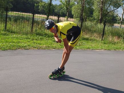 Cum să devii un patinator de viteză, o școală de mini roller