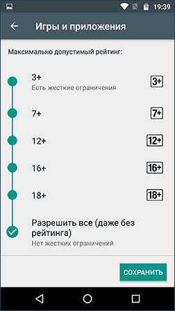 Як встановити батьківський контроль на андроїд