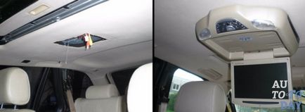 Cum să alegi și să instalezi un monitor de plafon într-o mașină