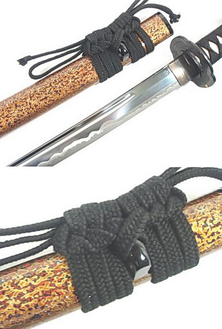 Cum de a lega dantelă pe un baton Katana