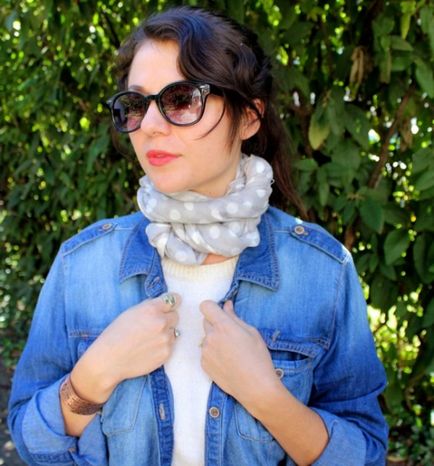 Як зав'язувати шарф 12 модних способів