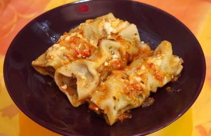 Cannelloni a multivarka - lépésről lépésre recept fotók