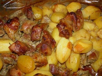Картопля з м'ясом - кращі рецепти