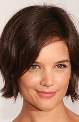 Katie Holmes bob hajvágás tökéletessége egyszerűség (50 fotó)