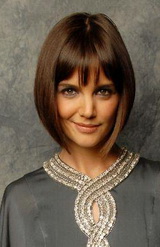 Katie Holmes bob hajvágás tökéletessége egyszerűség (50 fotó)