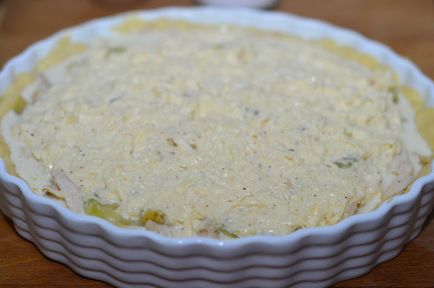 Quiche csirkével és cukkini, aydaeda!