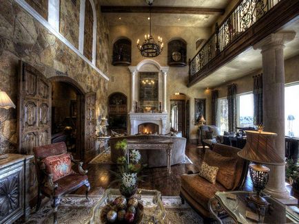 Кімната в готичному стилі