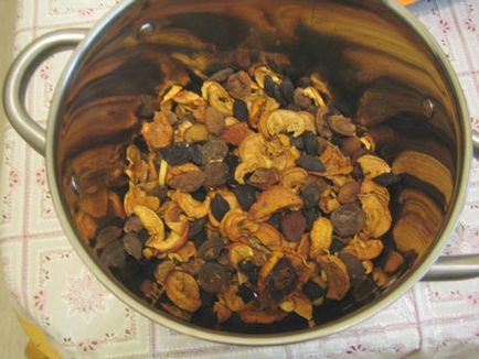 Kompót szárított gyümölcs mix - főzés lépésről lépésre receptek fényképpel (kompót szárított gyümölcs keverék) Kompót szárított gyümölcs mix - főzés receptek lépésről lépésre fotók