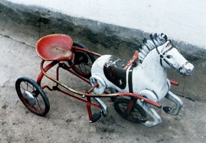 Calul pedalei este visul copiilor sovietici