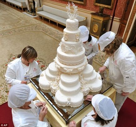 Королівський торт для весілля Кейт і Вільяма