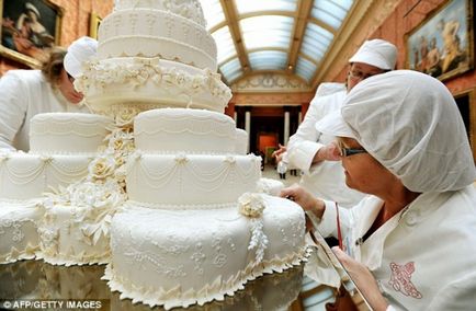 Királyi esküvő torta Kate és William