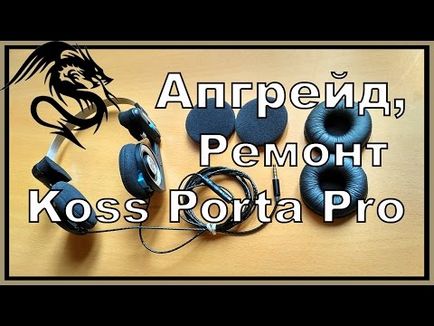 Koss porta pro repararea și restaurarea căștilor