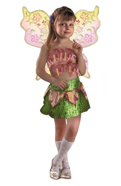 Costum pentru fete Winx floră cu mâinile lor