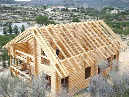 Cabane de acoperiș - construcție, fotografie, construcția cabanei de acoperiș pe mâini proprii