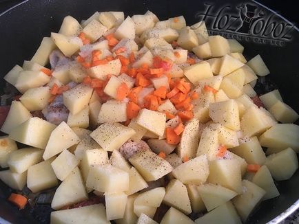 Rabbit amestecat cu cartofi, hozoboz - știm despre toate produsele alimentare